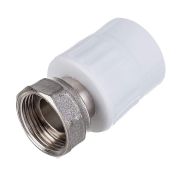 Муфта PPRC с нак гайк 20х1/2 MeerPlast