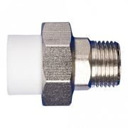 Муфта разъемн PPRC с НР 20х3/4 MeerPlast
