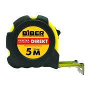 БИБЕР 40102 Рулетка ''DIREKT'' обрезиненный корпус 3мх16мм
