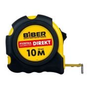 БИБЕР 40105 Рулетка ''DIREKT'' обрезиненный корпус 10мх25мм