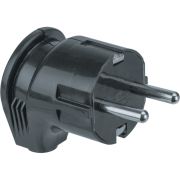 Вилка угловая 16А 250В с заземл. черн. TOKOV ELECTRIC TKL-PLUZ-C05