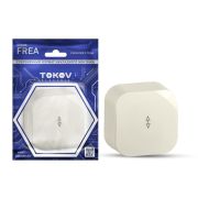 Переключатель 1-кл. ОП Frea 10А IP20 250В АБС-пластик беж. TOKOV TKE-FR-P1-C02