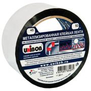 Лента клейкая 48ммх50м металлизированная