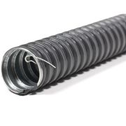 Металлорукав в ПВХ изоляции МРПИ НГ-20 D20мм. с протяжкой (1м.) ГОФРОМАТИК zeta44405
