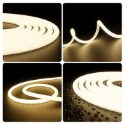 Светодиодная лента для бани и сауны 24В 9,6 Вт 2835/120 LED 3000K IP68