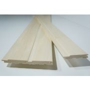 Вагонка осина сорт АБ 100*18*3000 (уп 5 шт=1,5 м2)