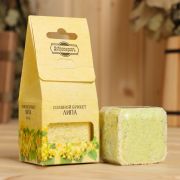 Соляной брикет куб «Липа» 200 г