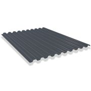 Профилированный лист МП-20х1100-R (ПЭ-01-7024 Серый графит-0.45мм) 2,000 Х 1,150